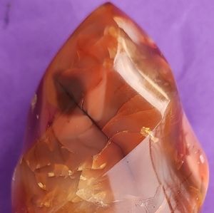 Carnelian Agate Flame